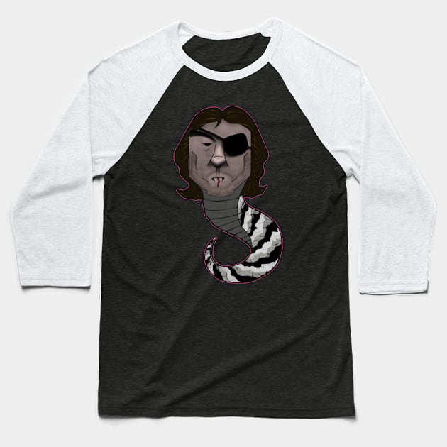 SnakMen Baseball T-Shirt by KillCure